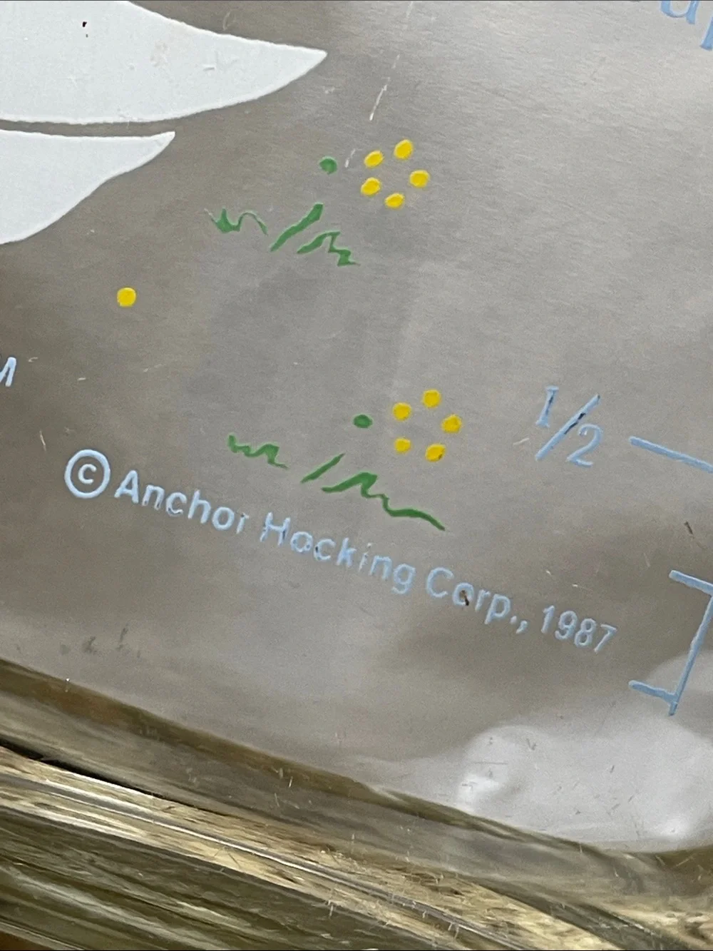 Vintage 1987 Anchor Hocking 
